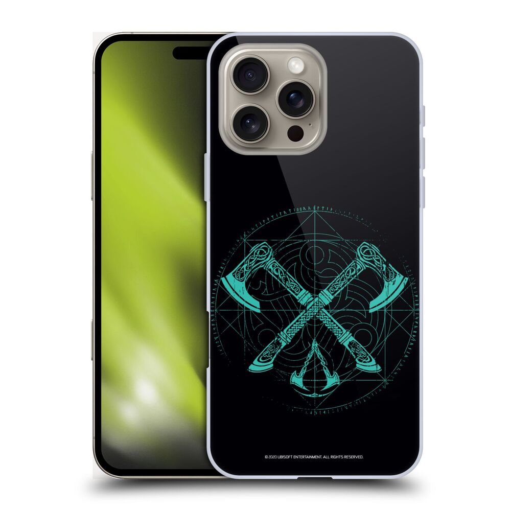 ASSASSINS CREED アサシンクリード - Valhalla Compositions / Dual Axes ハード case / Apple iPhoneケース - PGS